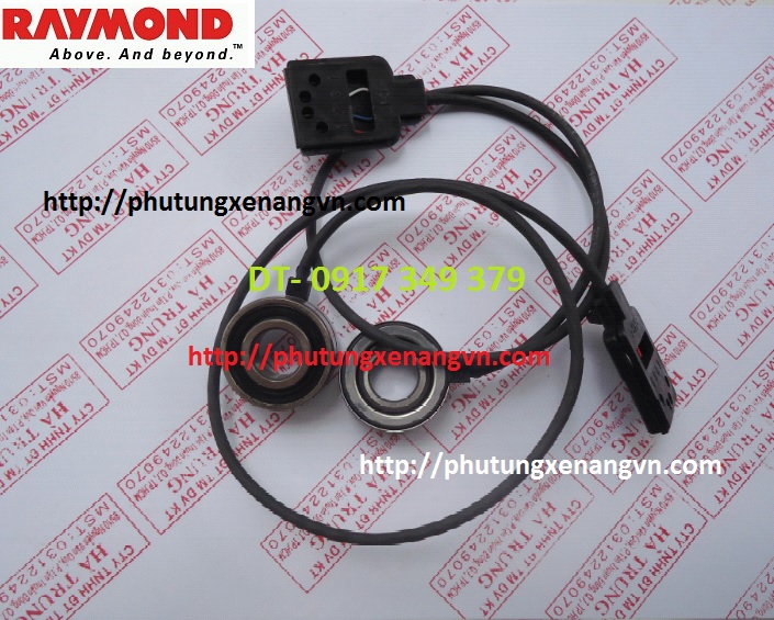 bac dan cam bien toc do motor xe nang raymond forklift