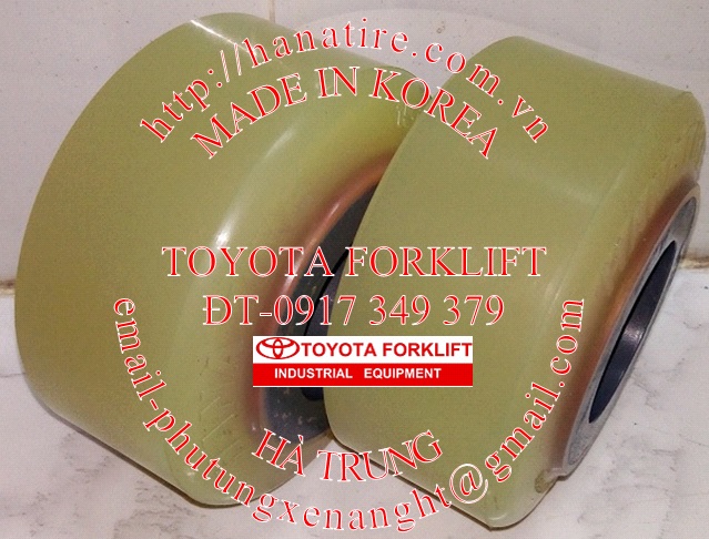 banh do pu hanatire xe nang 7fbr15