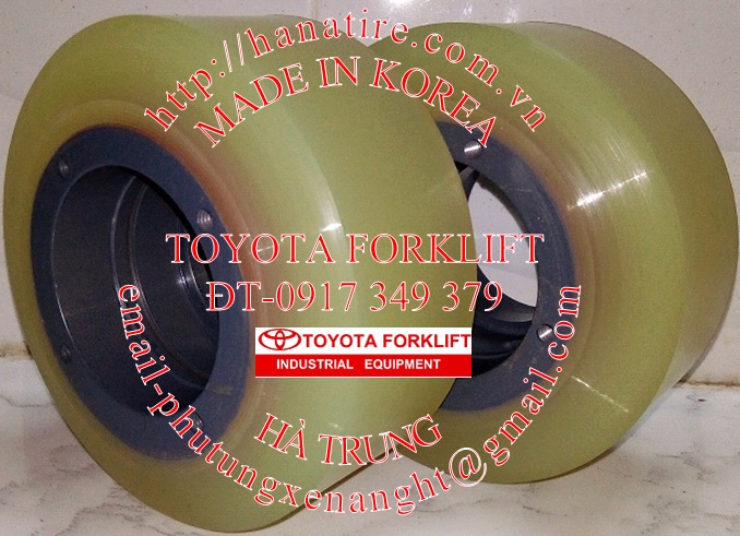 banh do pu hanatire xe nang 7fbr25