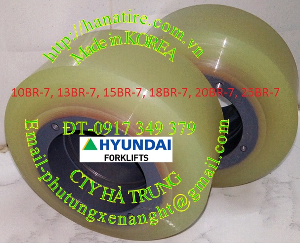 banh do pu xe nang hyundai 25br-7