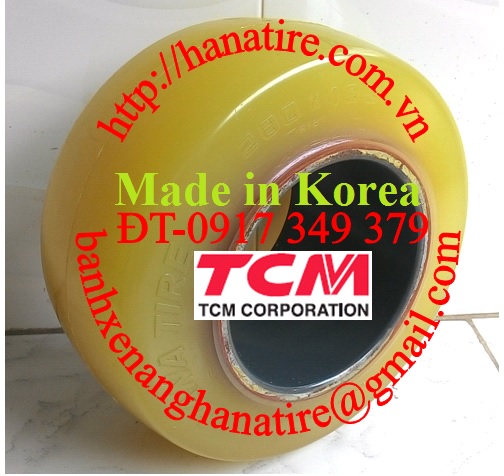 banh lai PU xe TCM FR10-FR18-7
