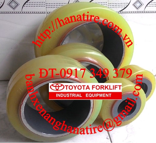 banh pu xe nang toyota 7fbr