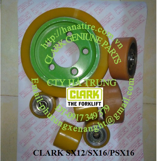 banh xe nang clark sx16
