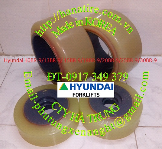 banh xe nang hyundai 13br-9