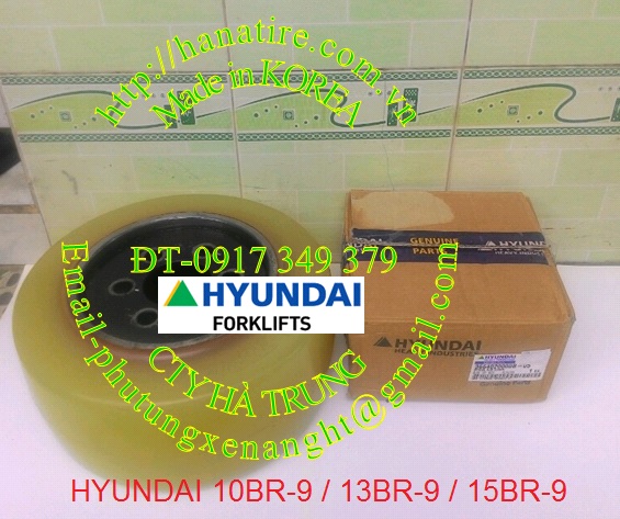 banh xe nang hyundai 15br-9