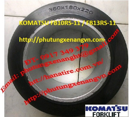 banh xe nang kien komatsu fb13rs-11
