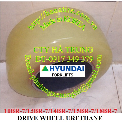 hyundai 15br-7 banh xe nang drive wheel
