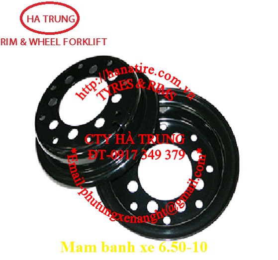 mam banh xe rim 6.50-10