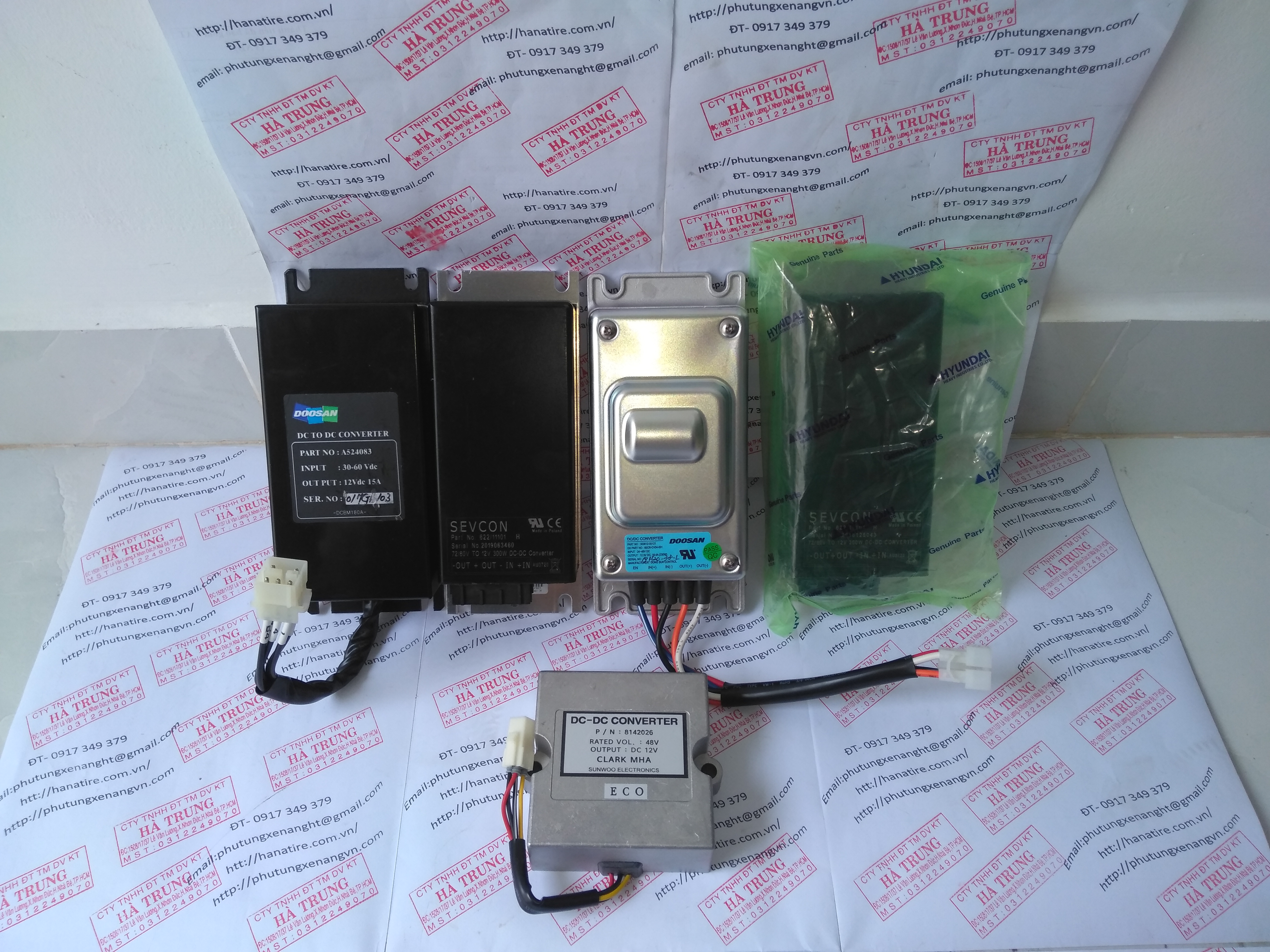 DC/DC Converter Doosan Forklift 36/48-12V