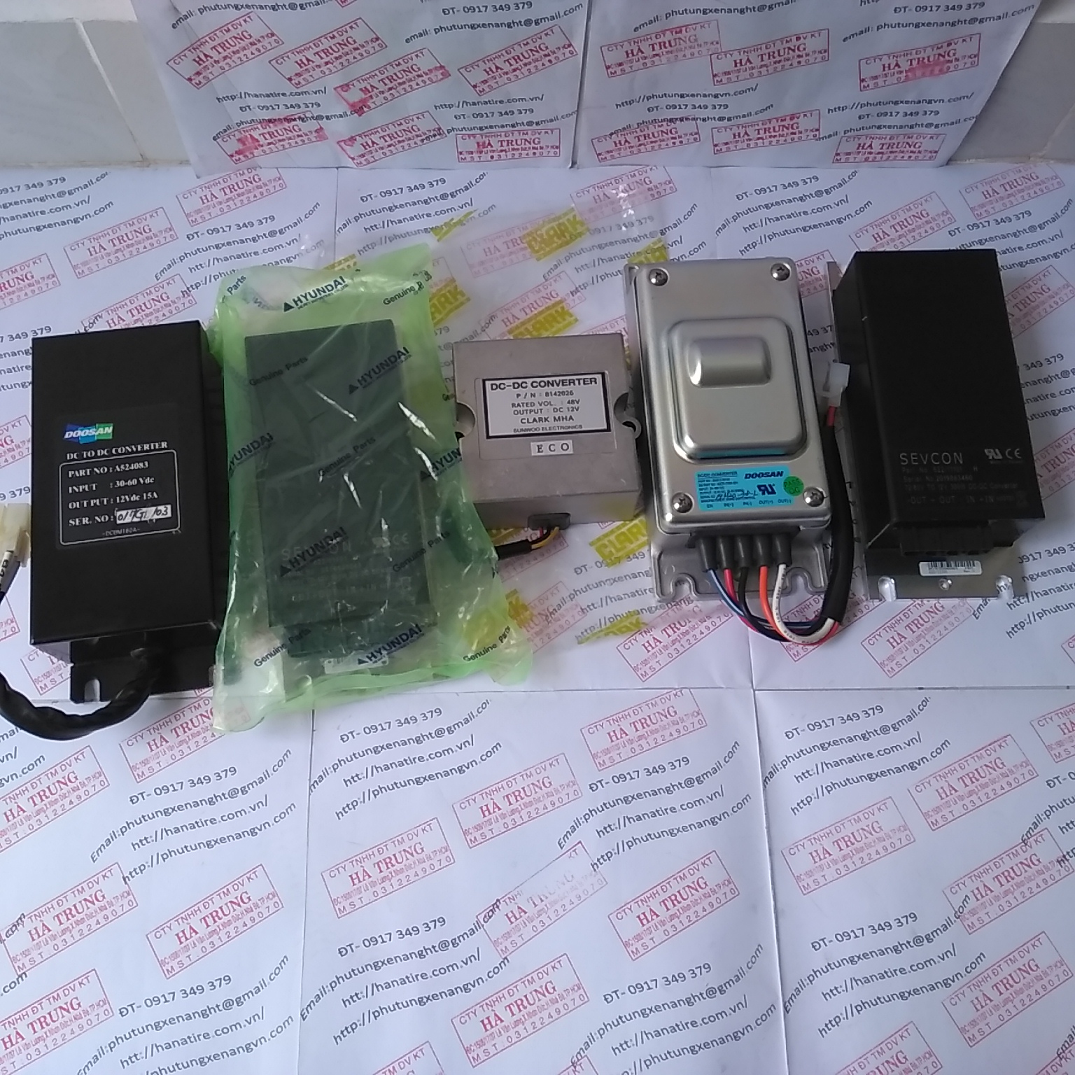 Doosan 300612-00121-DC/DC Converter Sevcon