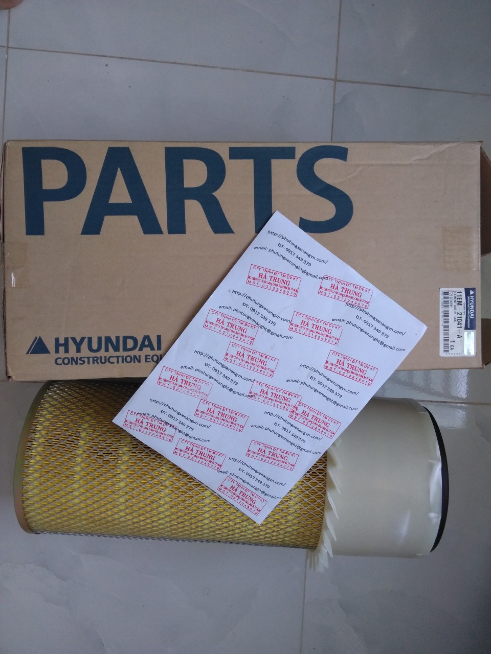 Air filter 11L6-01870-AS- Loc Gio- Loc Hop So- Loc Thuy Luc