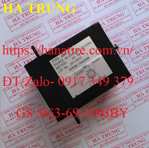 Bộ sạc ắc quy GS Yuasa SG3-69-100JBY