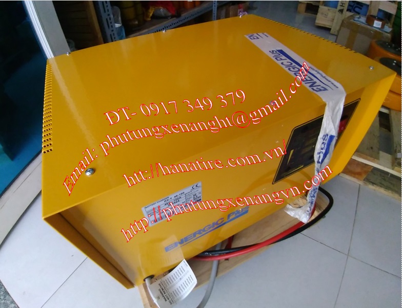 May Sac Binh Xe Nang 48V140A, Energic Plus- Made In Italy