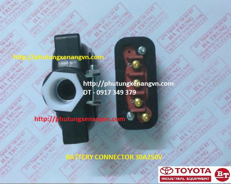 Battery connector Toyota forklift Anderson Rema SMH Uma