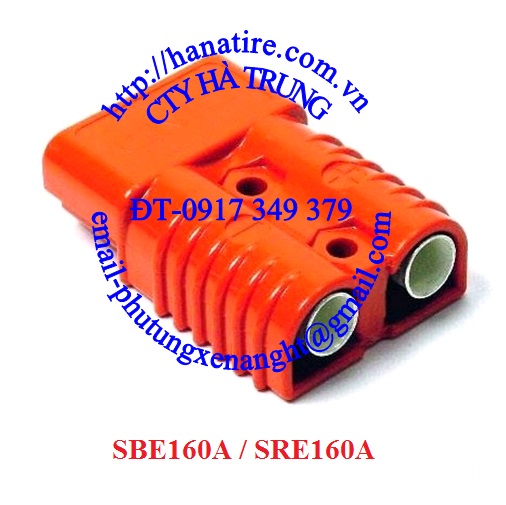 Connector battery forklift Anderson SBE160A, Rema SRE160A