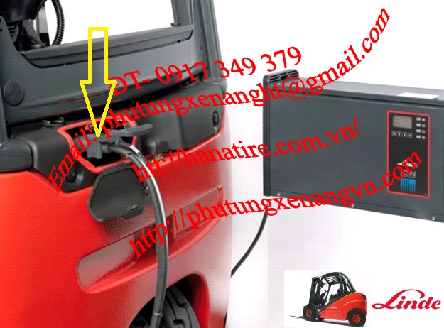 Connector battery forklift Linde parts