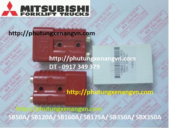 Connector battery forklift Mitsubishi parts