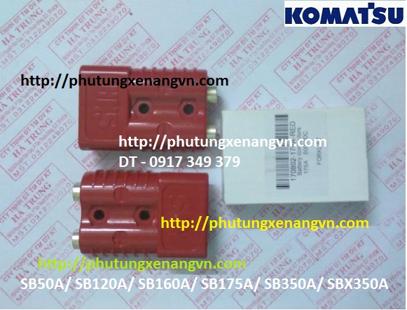 Connector battery Komatsu forklift parts