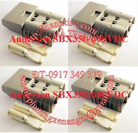 Forklift battery connector Anderson SB350, SBX350