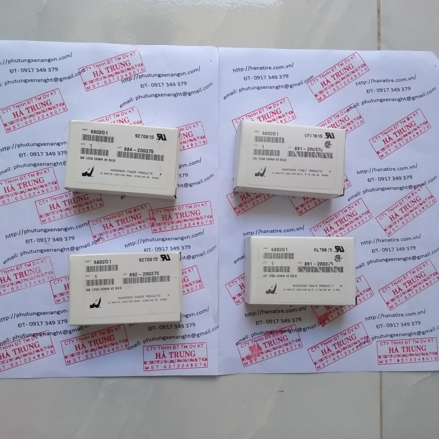 Giac Sac Acquy Xe Nang - Battery Connector SB50
