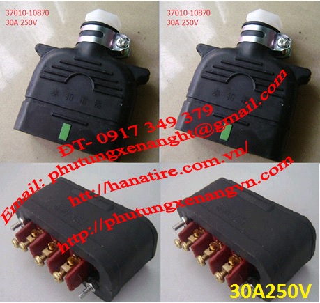 Rắc sạc bình điện xe nâng Nichiyu