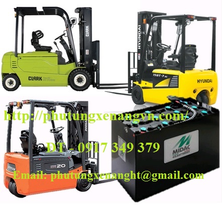 Forklift battery Midac 24V400Ah Clark CRX10, CRX13
