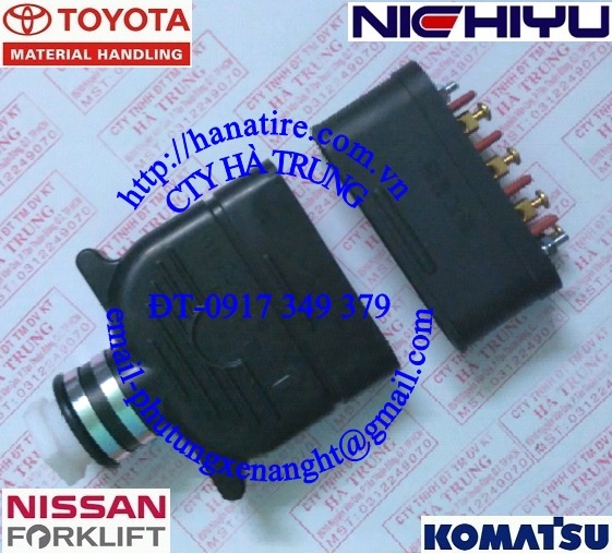 Giac cam sac binh acquy xe nang TCM FB18-7