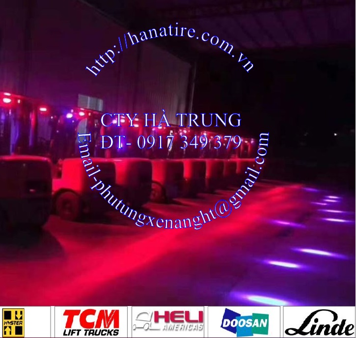 Đèn chiếu kẻ vạch vùng an toàn xe nâng RAYMOND