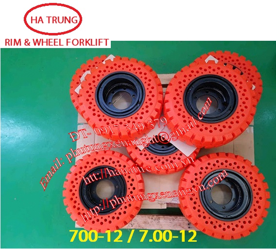 Rim wheel forklift TCM 24454-40221