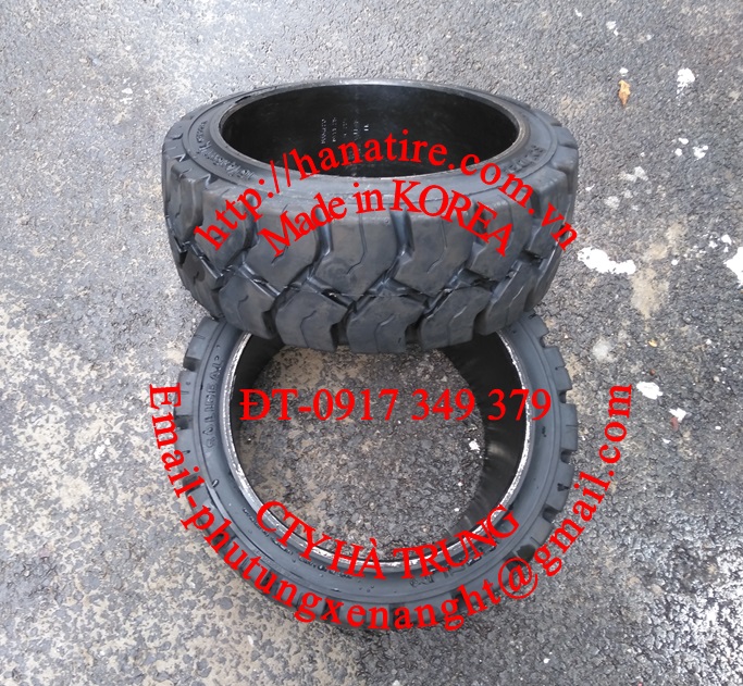 Lop Xe Nang-Press on tire 394x152x254