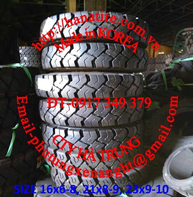 Solid tire 21x8-9, vỏ xe nâng 21x8-9, bánh xe nâng 21x8-9, bánh đặc cao su 21x8-9