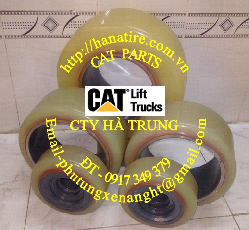CAT WR40 Banh xe nang PU 