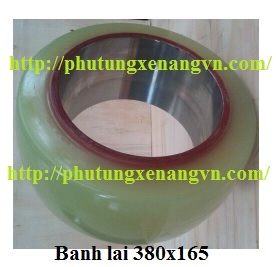 Drive wheel PU 380x165 Clark forklift