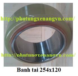 Load wheel PU 254x120 Clark forklift