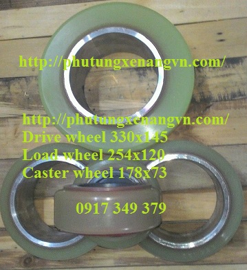Tire wheel PU Clark CRX15 