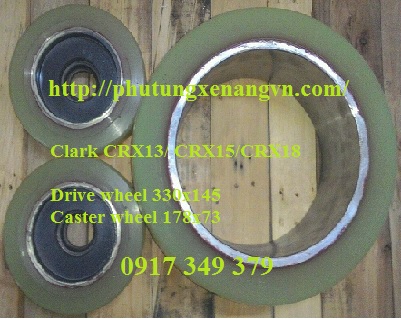 Tire wheel PU Clark CRX18 