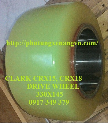 Tire wheel PU Clark CRX25 