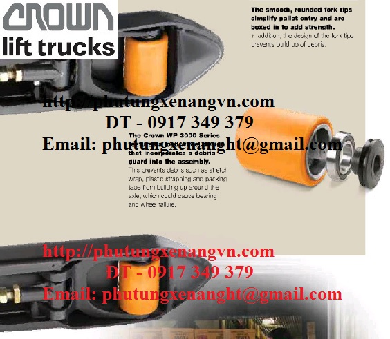 Load wheel Crown forklift 125069 Crown WP2300