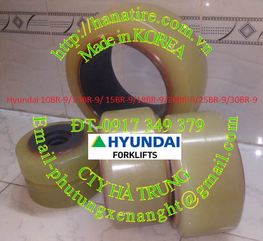 Hyundai 10BR-9, lốp xe nâng Hyundai