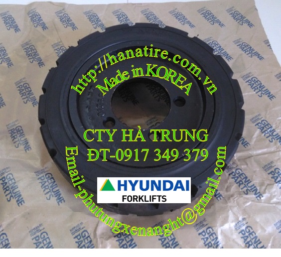 Hyundai 20BR-7, bánh PU xe nâng Hyundai 20BR-7