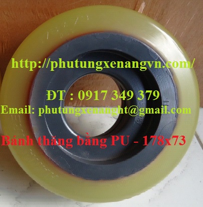 Caster wheel Komatsu 178*73, 180*76, 150*80, 127*90