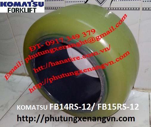 Tire wheel PU komatsu forklift FB10RS-12 FB13RS-12