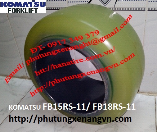 Wheel tire PU forklift Komatsu FB10RS-11 FB13RS-11