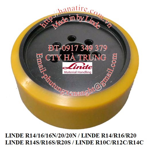 Vo pu xe nang dien Linde R14S, R16S, R20S