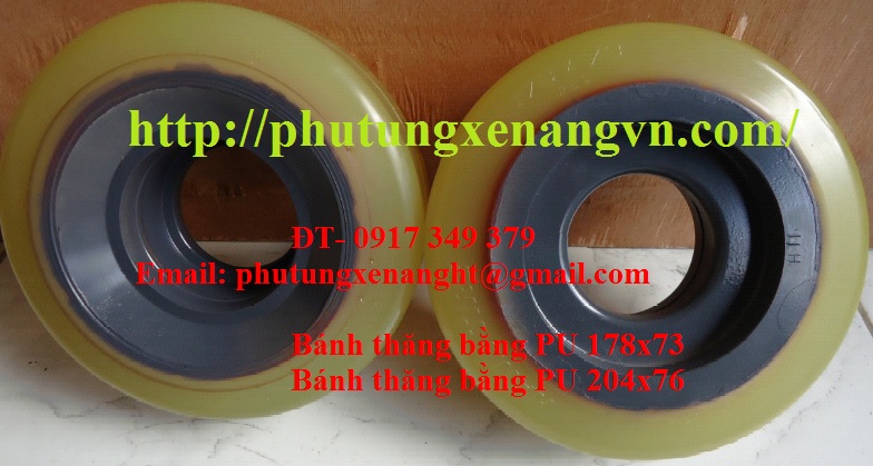 Drive wheel PU 330x145 - Bánh lái PU 330*145