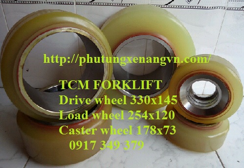 Drive wheel PU TCM FR13-7/FR15-7/FR18-7/FR20-7/FR25-7