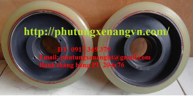 Tires urethane TCM FRB10-8A, FRHB10-8A, FRB13-8A, FRHB13-8A