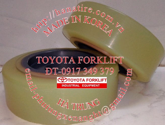 Banh xe nang Toyota 7FBR10