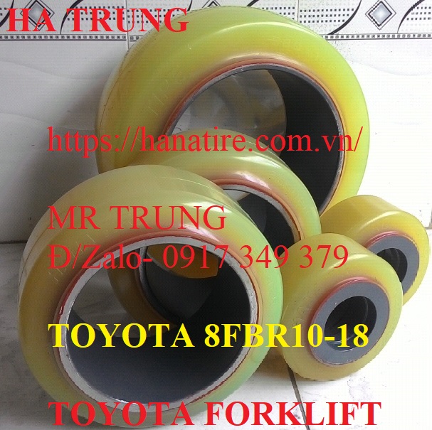 Banh xe nang Toyota 8FBR10