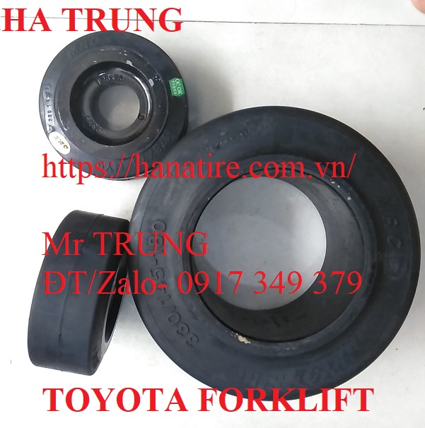 Banh xe nang Toyota 8FBR13
